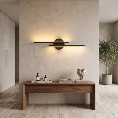 Applique LED Moderna Doppia da Parete | Lumivento