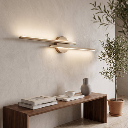 Applique LED Moderna Doppia da Parete | Lumivento