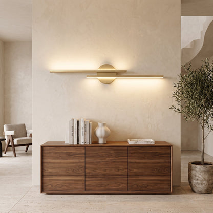Applique LED Moderna Doppia da Parete | Lumivento