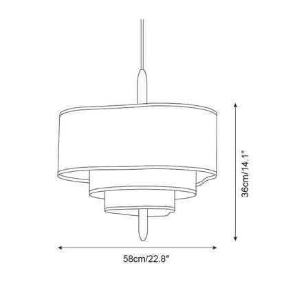 Lampada a Sospensione LED Minimalista Wabi Sabi dallo Stile Naturale | Lumivento