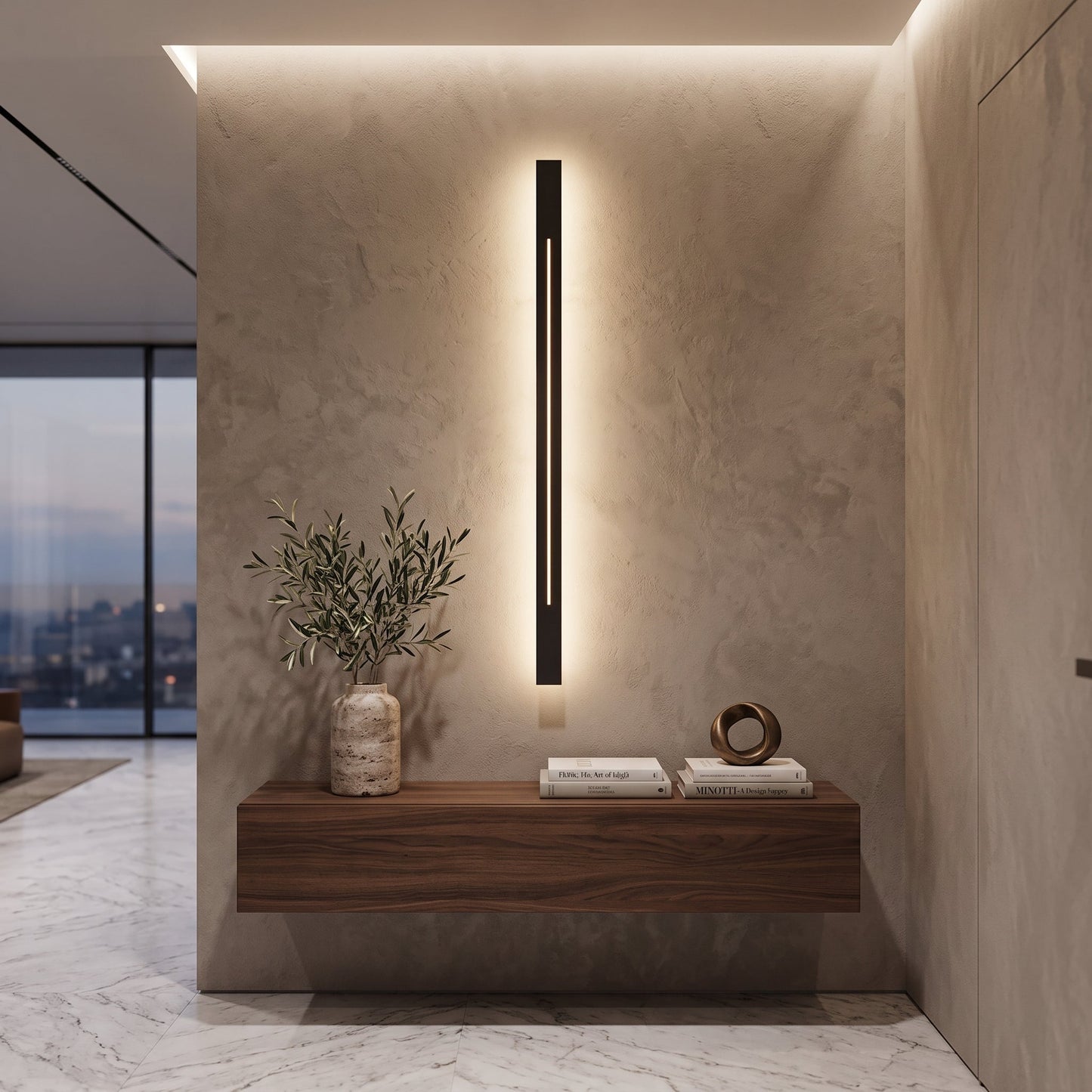 Applique LED Decorativa Contemporanea dal Design Elegante | Lumivento