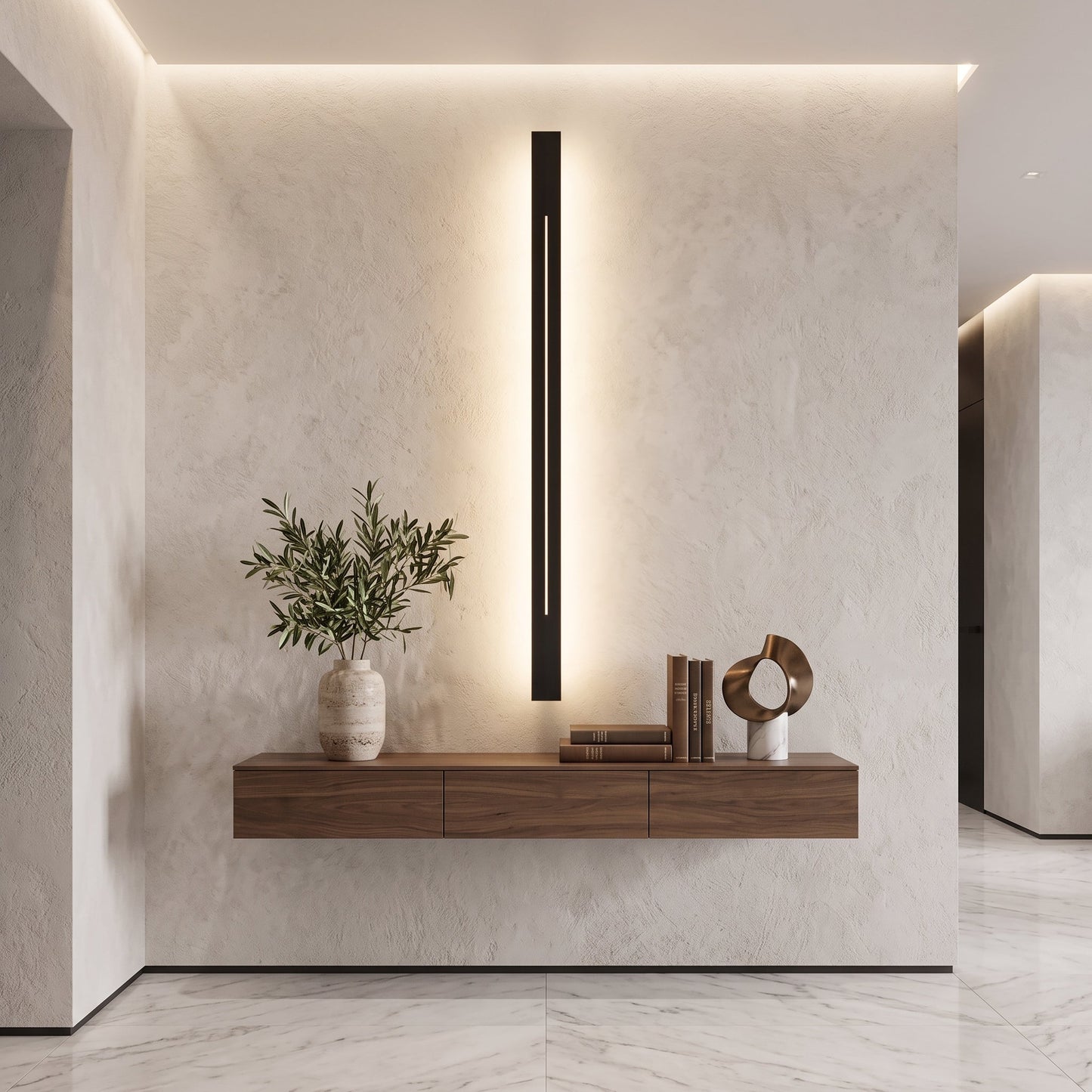 Applique LED Decorativa Contemporanea dal Design Elegante | Lumivento