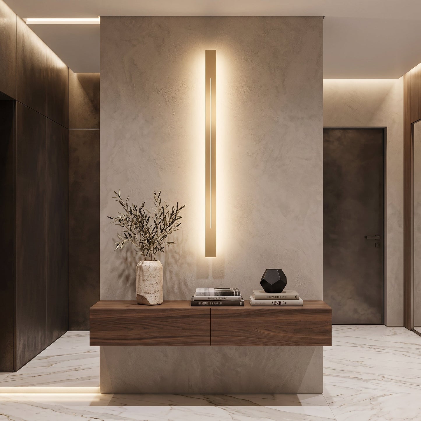 Applique LED Decorativa Contemporanea dal Design Elegante | Lumivento