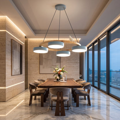 Lampada Sospensione LED Bauhaus Colorata Design Artistico | Valloro