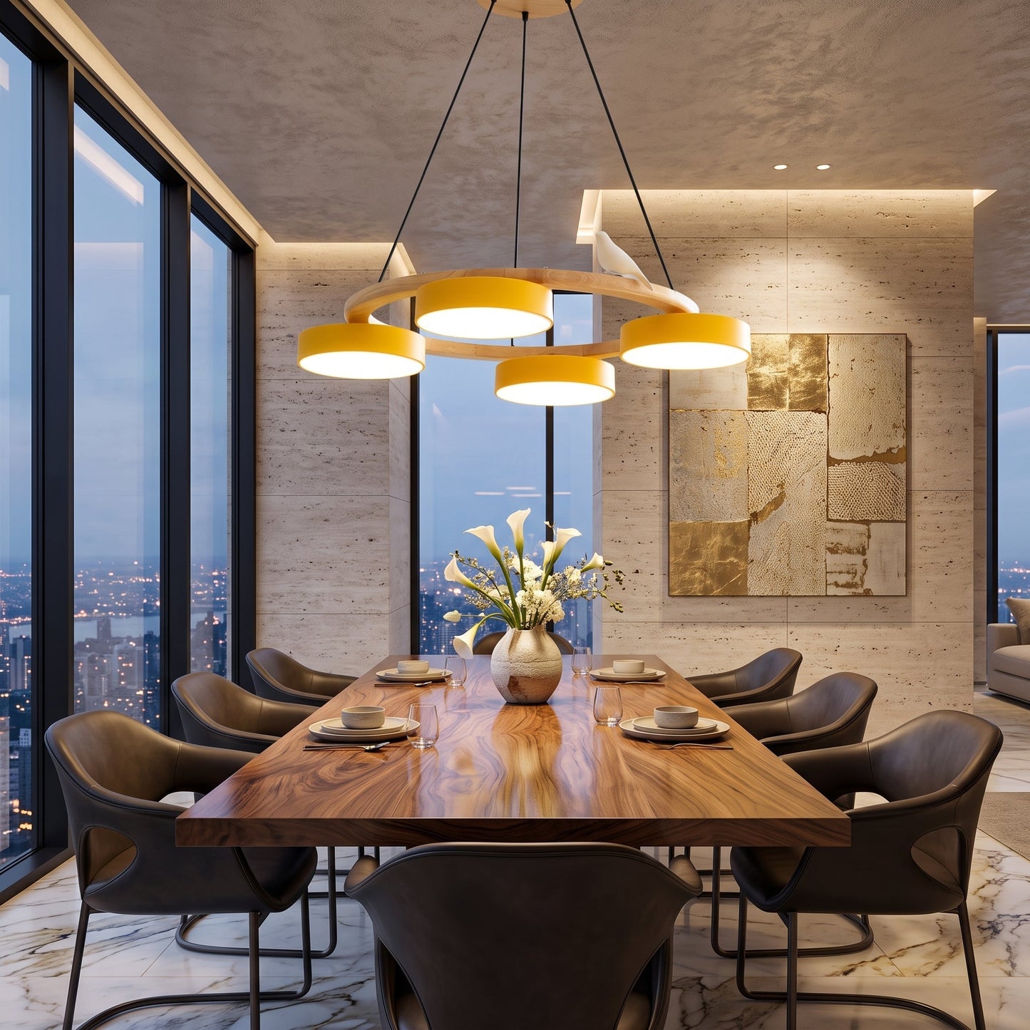 Lampada Sospensione LED Bauhaus Colorata Design Artistico | Valloro