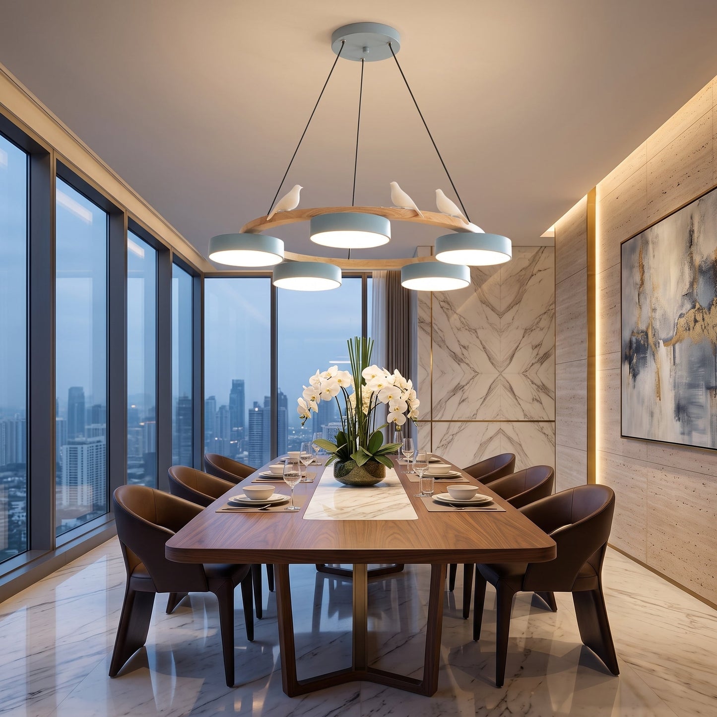Lampada Sospensione LED Bauhaus Colorata Design Artistico | Valloro