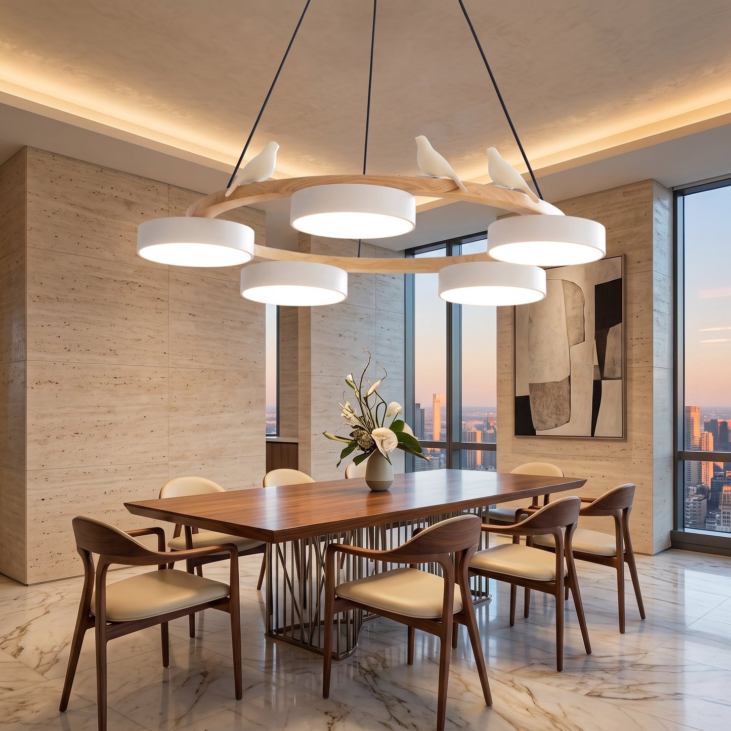 Lampada Sospensione LED Bauhaus Colorata Design Artistico | Valloro