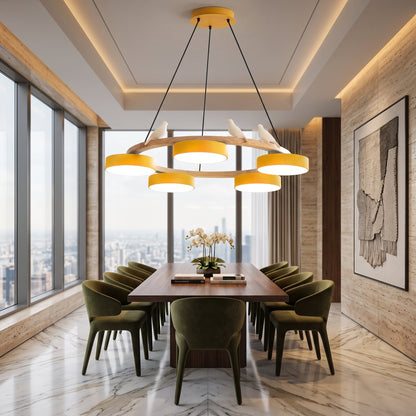 Lampada Sospensione LED Bauhaus Colorata Design Artistico | Valloro