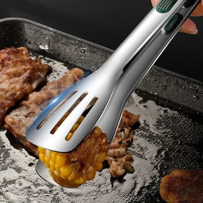 Pinza da Cucina Antiscivolo in Acciaio Inossidabile per Servire e Cucinare | Ferravio