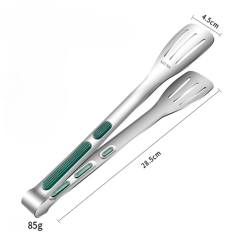 Pinza da Cucina Antiscivolo in Acciaio Inossidabile per Servire e Cucinare | Ferravio