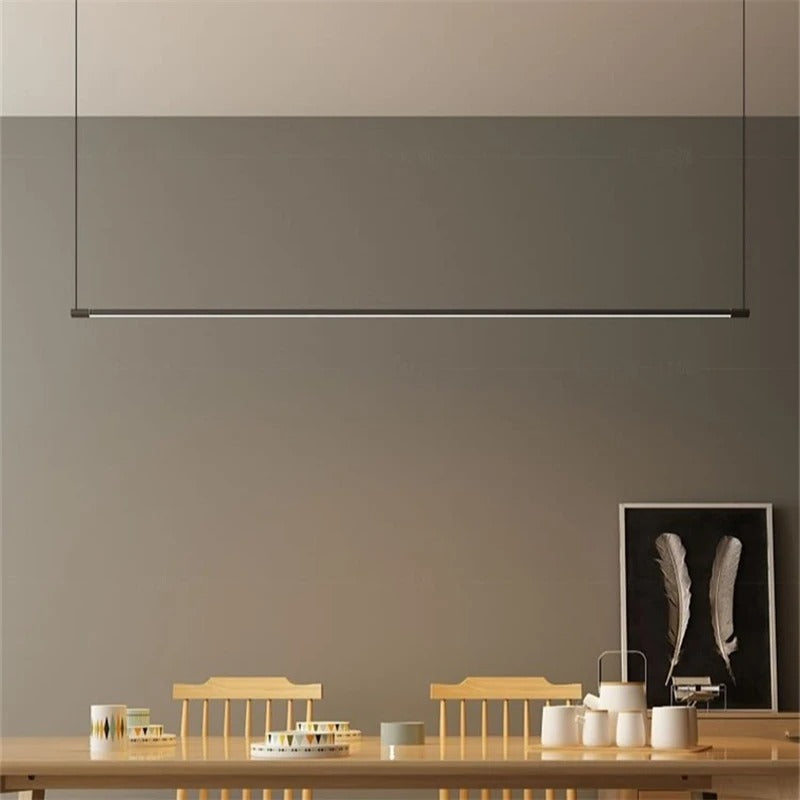 Lampada a Sospensione LED Lineare Minimalista Moderna | Lumivento
