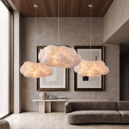 Lampada a Sospensione LED Nuvola con Effetto Luce Morbida | Lumivento
