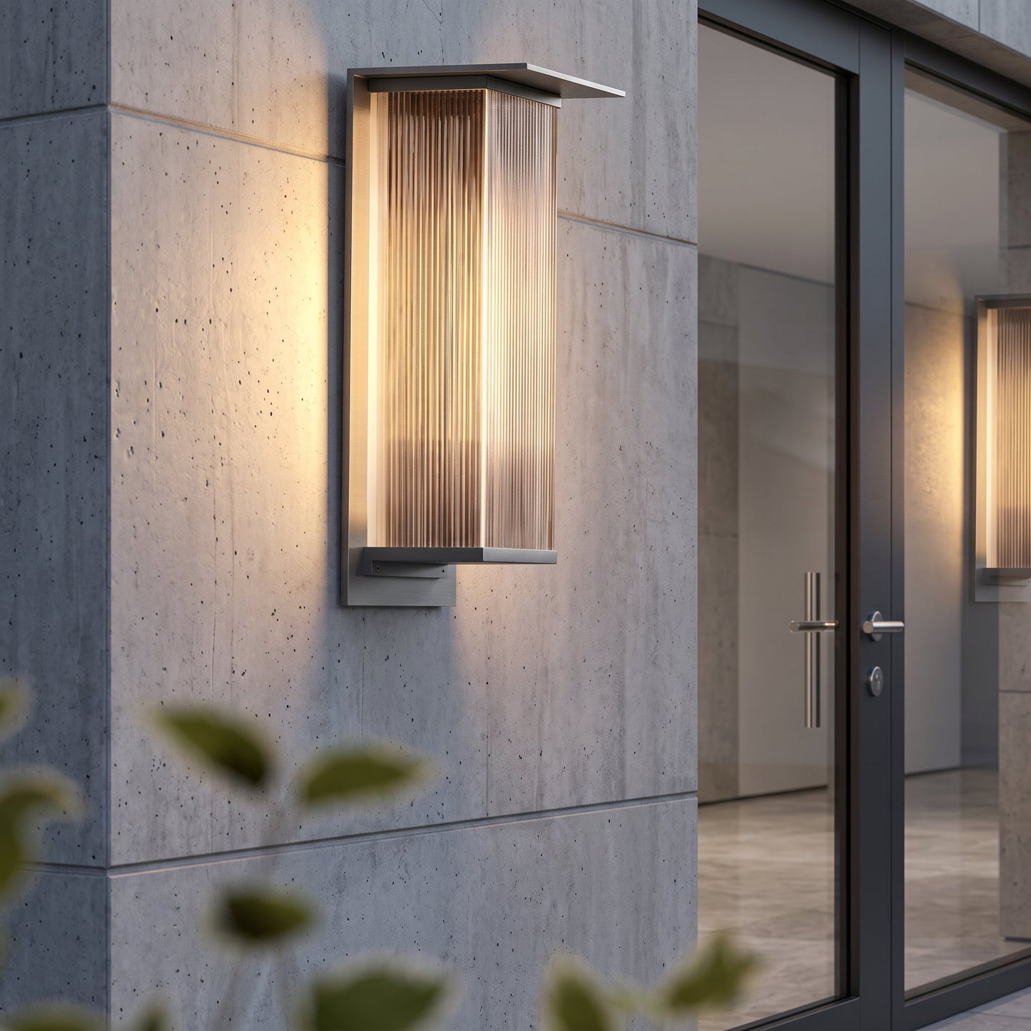 Lampada Parete Esterno LED Impermeabile Verticale | Fonteluce