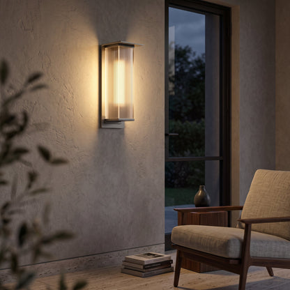 Lampada Parete Esterno LED Impermeabile Verticale | Fonteluce
