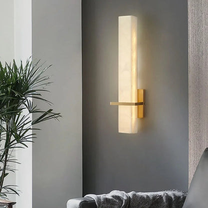 Applique LED Effetto Marmo Design Minimalista Moderno | Lucedoro