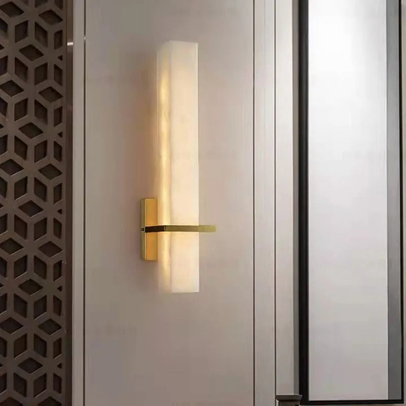 Applique LED Effetto Marmo Design Minimalista Moderno | Lucedoro