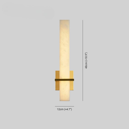 Applique LED Effetto Marmo Design Minimalista Moderno | Lucedoro