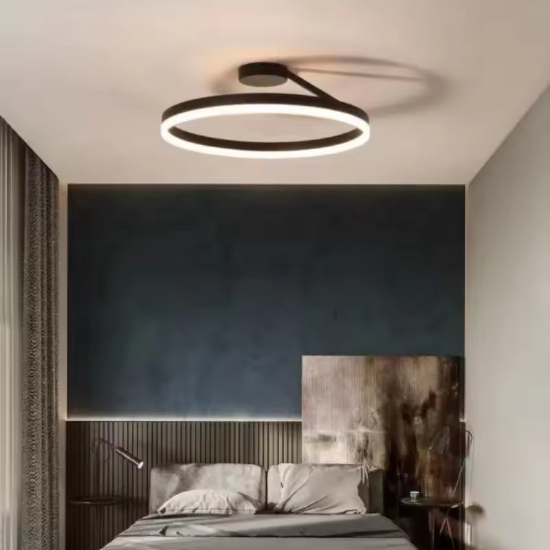 Plafoniera LED Rotonda Dimmerabile Moderna Telecomando | Casafiata