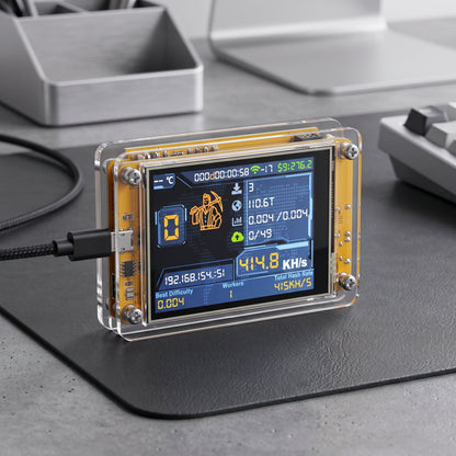 Modulo NerdMiner ESP32 con Display a Colori | Minetrix