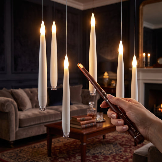 Candele LED Sospese con Bacchetta Magica | Incantella