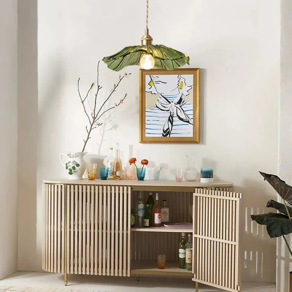 Vintage Fiore Paralume Scolpito LED Lampada a Sospensione | Monteoro