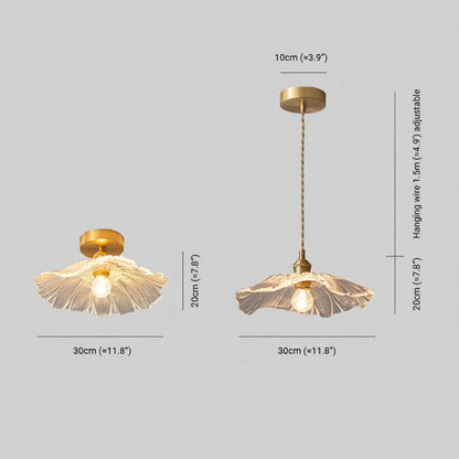 Vintage Fiore Paralume Scolpito LED Lampada a Sospensione | Monteoro