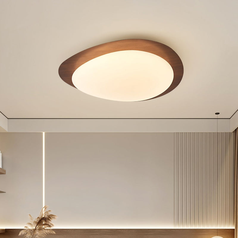 Lampada LED a Forma di Ciottolo da Soffitto | Casafiaba