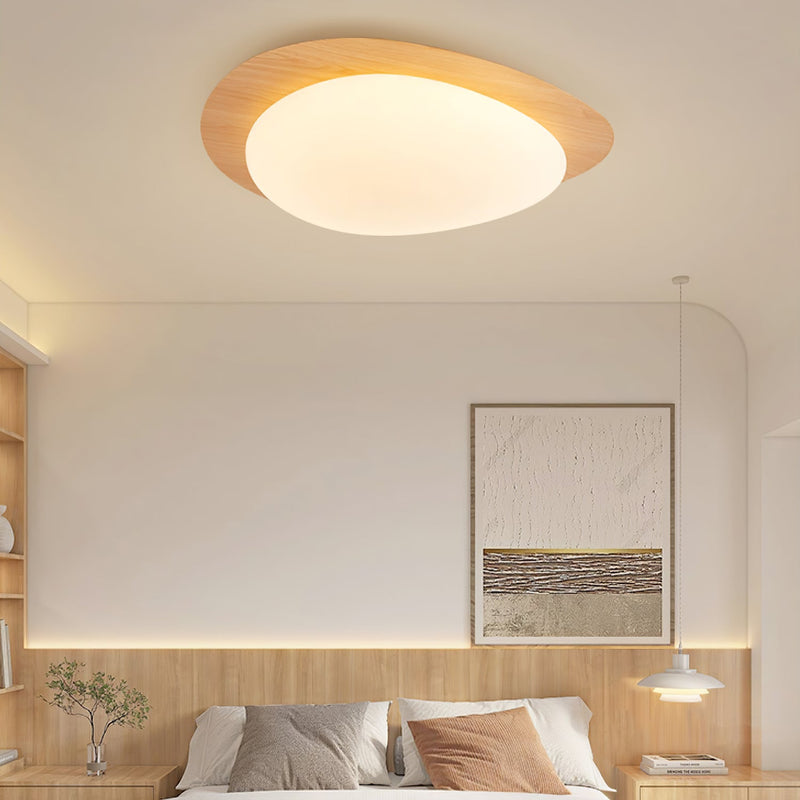 Lampada LED a Forma di Ciottolo da Soffitto | Casafiaba