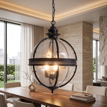Globo in Vetro Vintage Lampada a Sospensione | Fiorabella