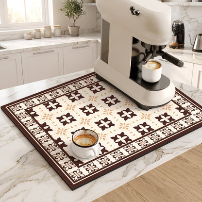 Tappetino Asciugapiatti Decorativo Antiscivolo Cucina | Ceramixa
