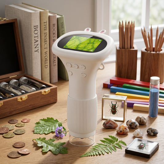 Microscopio Digitale Educativo Bambini Con Schermo LED | Casamonte