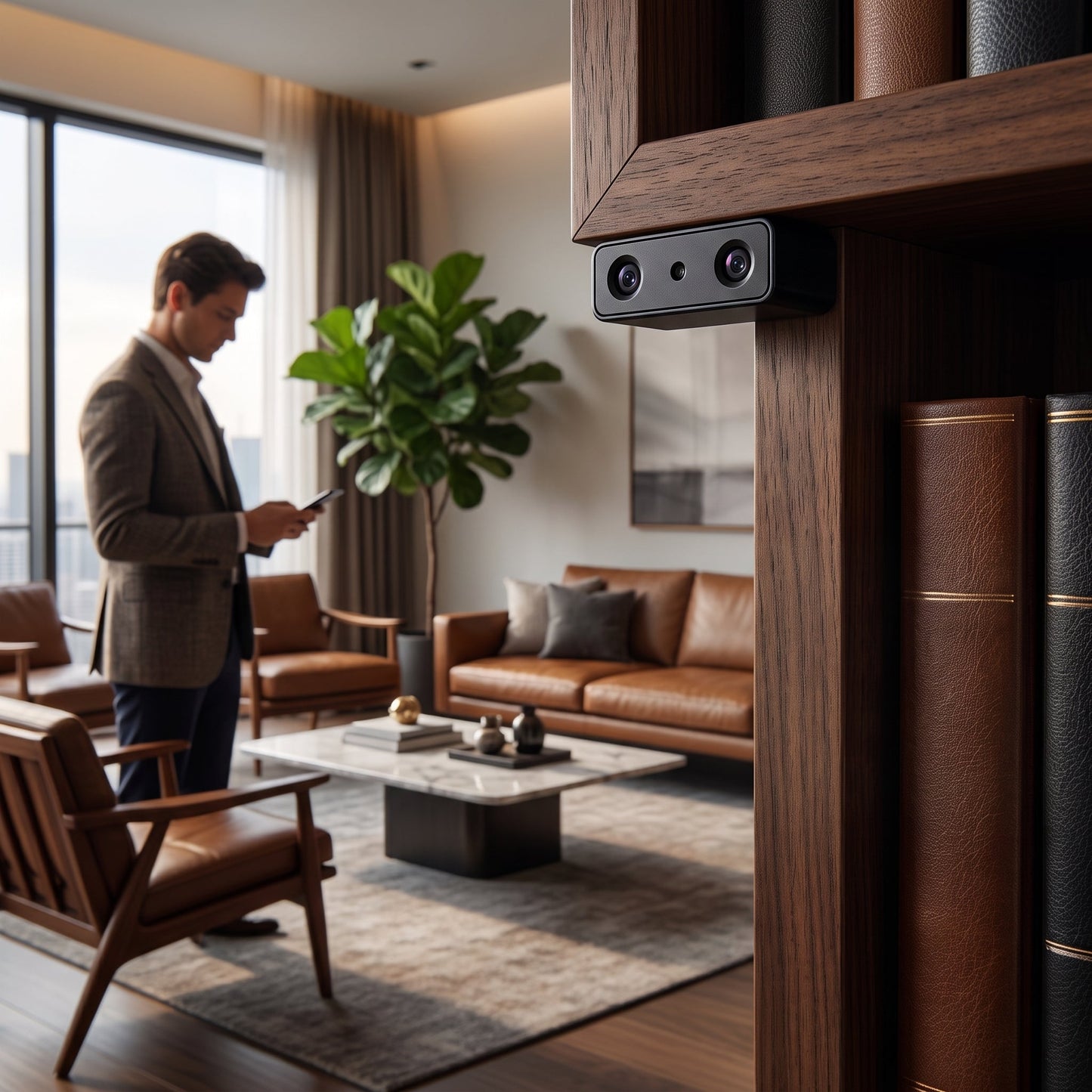 Mini Telecamera WiFi Sorveglianza Interni Visione Notturna Compatta | Fioravento