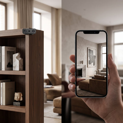 Mini Telecamera WiFi Sorveglianza Interni Visione Notturna Compatta | Fioravento