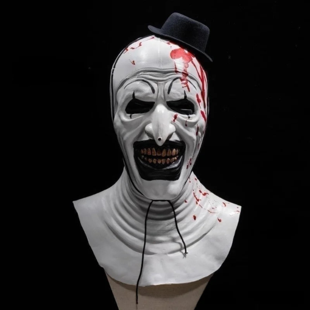 Costume Clown Horror Halloween Con Maschera Unisex | Bellafoglia