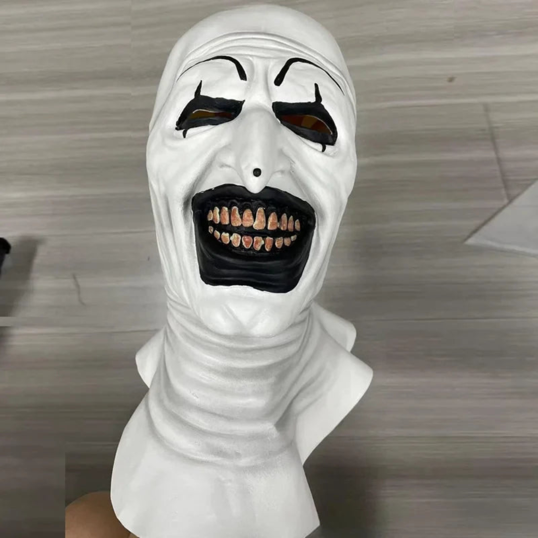 Costume Clown Horror Halloween Con Maschera Unisex | Bellafoglia