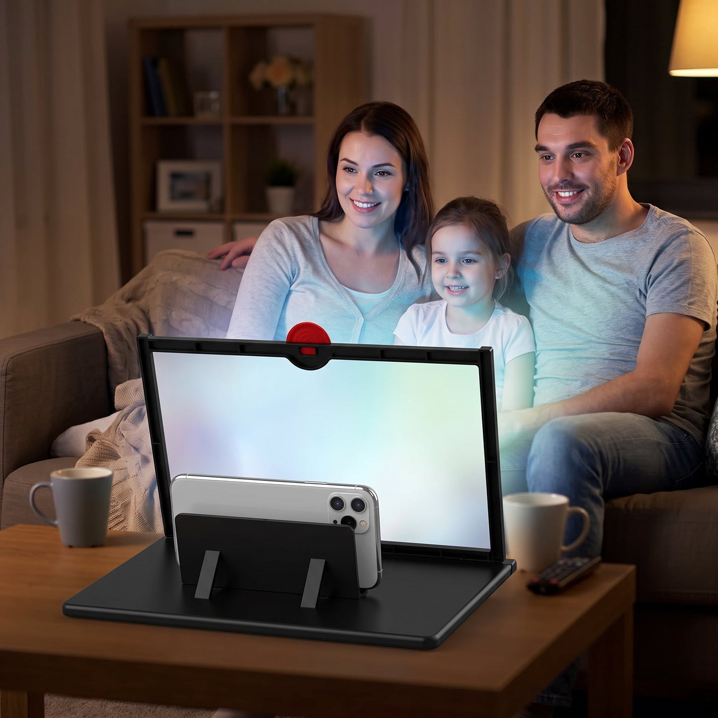 Schermo Ingrandito per Smartphone con Supporto Pieghevole Portatile | Ekranova
