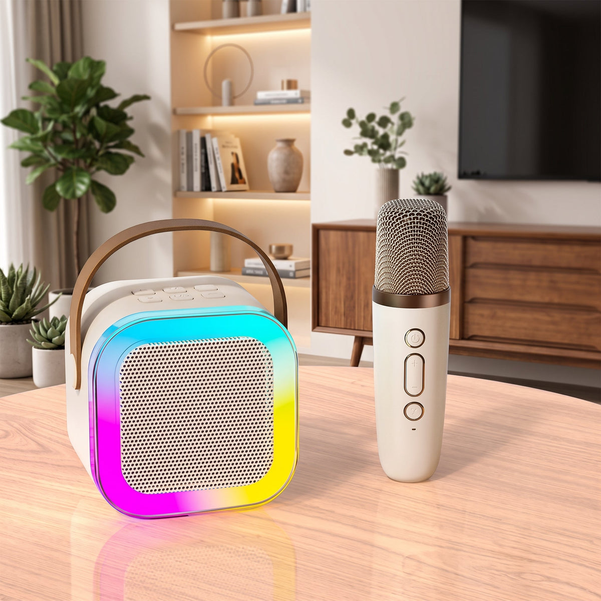 Karaoke Portatile con Microfoni Wireless e Altoparlante | Montevista