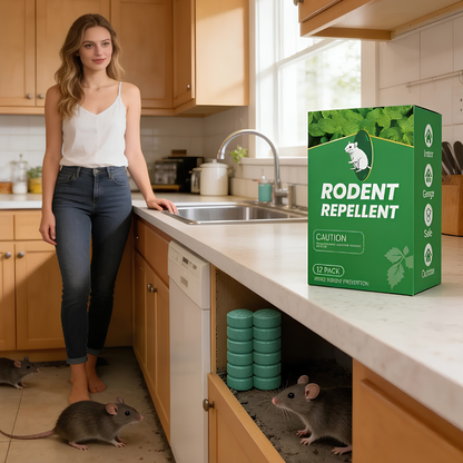 Repellenti Compatti per Casa Giardino e Garage Set di 12 Pezzi | Dorabella