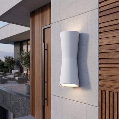 Lampada LED Esterna a Doppia Luce da Parete | Casabellaia