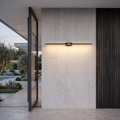 Lampada Parete LED Lineare Moderna per Specchio Bagno | Lucemora