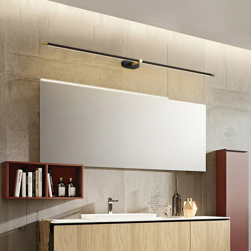 Lampada Parete LED Lineare Moderna per Specchio Bagno | Lucemora
