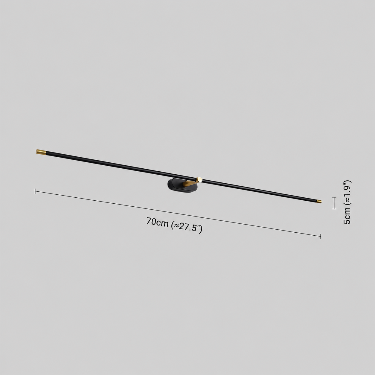 Lampada Parete LED Lineare Moderna per Specchio Bagno | Lucemora