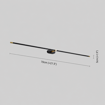 Lampada Parete LED Lineare Moderna per Specchio Bagno | Lucemora
