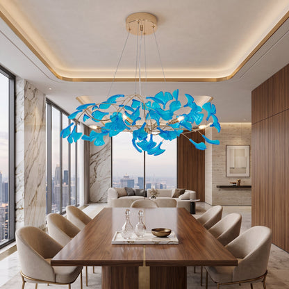 Botanical Leaf LED Branch Chandelier Light | Casadorata