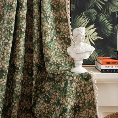 Tenda Floreale Oscurante con Motivo Botanico Classico | Fioravela