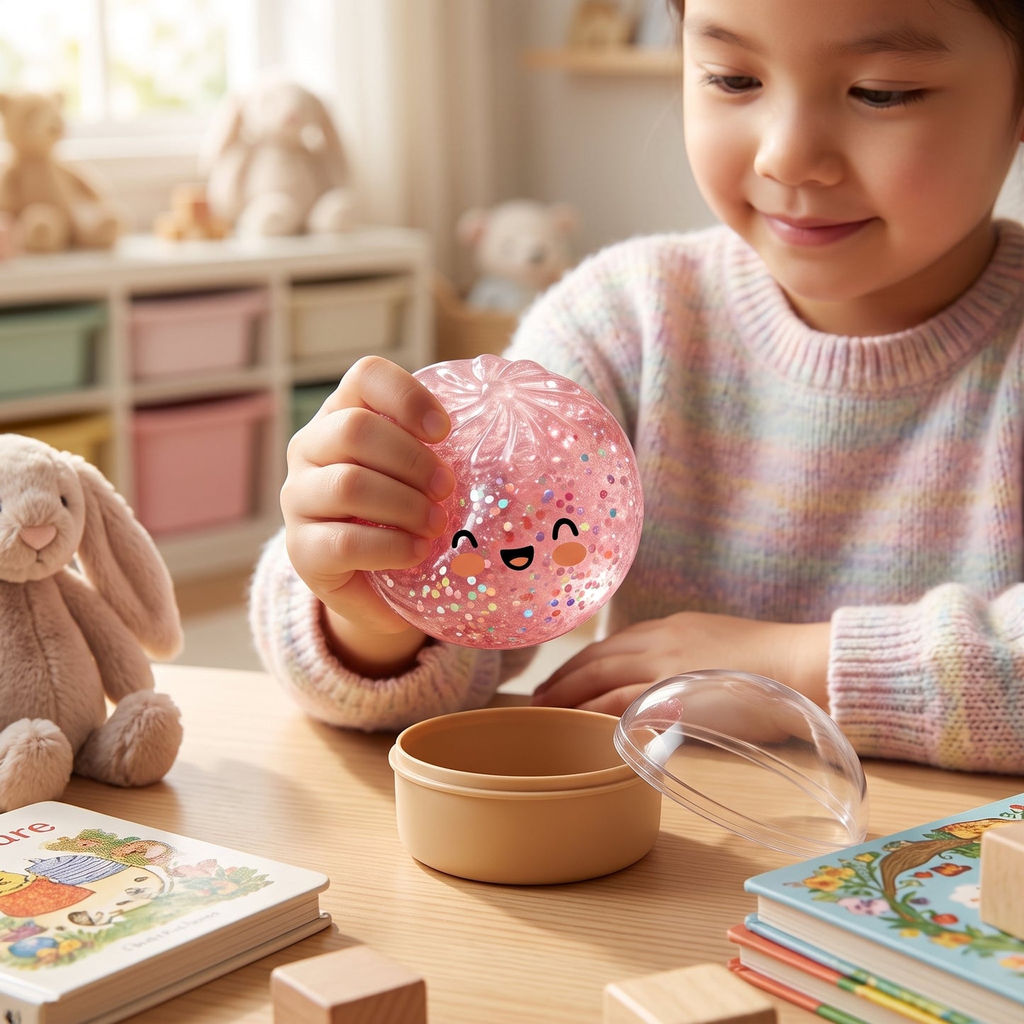 Gadget Antistress Glitterato a Sorpresa da Stringere e Scoprire | Casafioreto