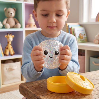 Gadget Antistress Glitterato a Sorpresa da Stringere e Scoprire | Casafioreto