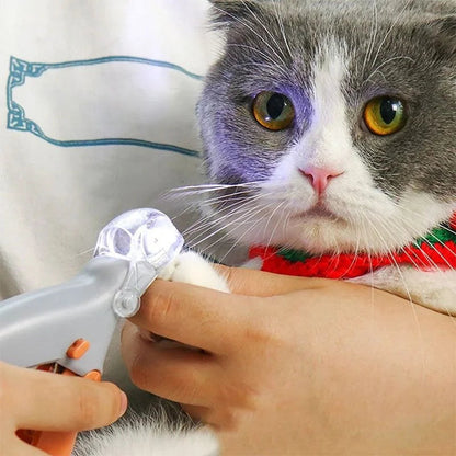 Tagliaunghie per Animali con Luce LED Integrata e Impugnatura Ergonomica | Bellacolina