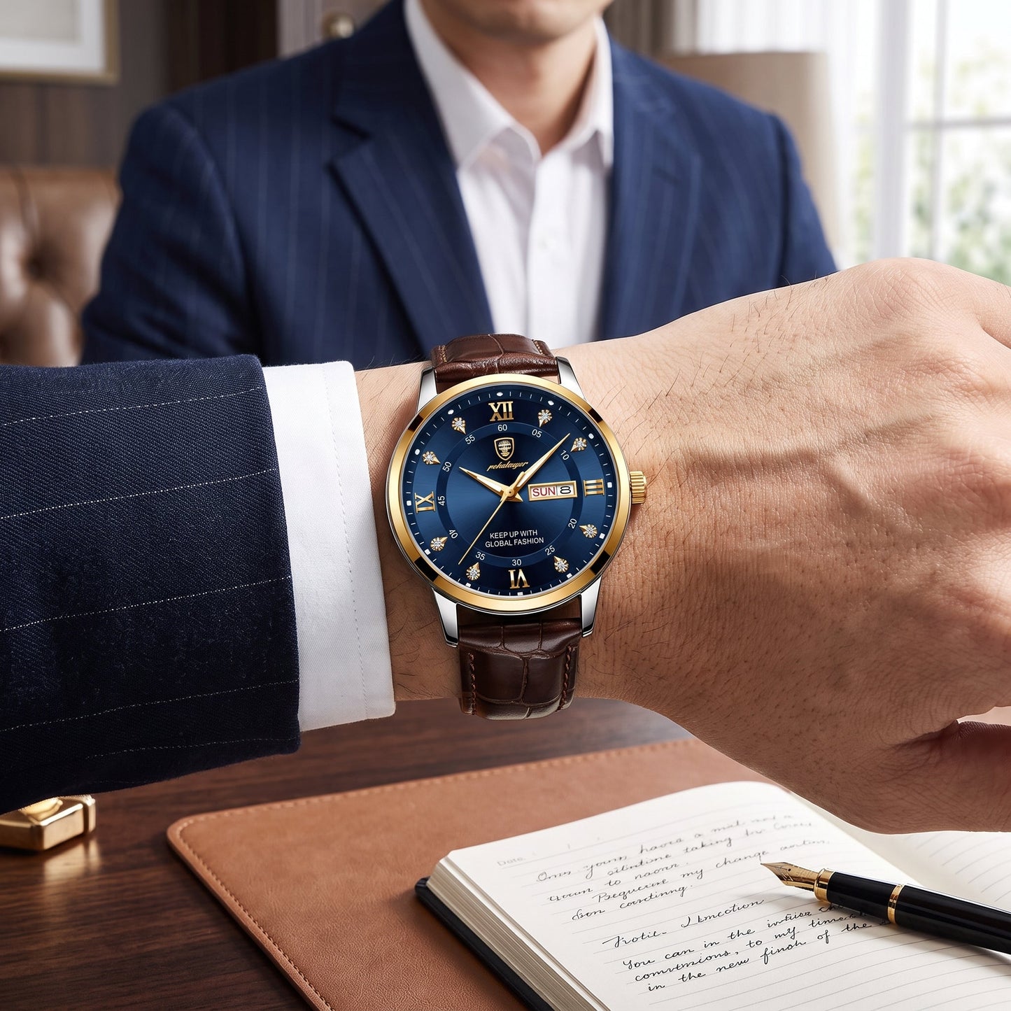 Stile Sportivo con Movimento al Quarzo e Display Data Orologio da Uomo | Czasomir