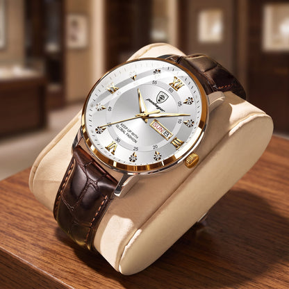 Stile Sportivo con Movimento al Quarzo e Display Data Orologio da Uomo | Czasomir